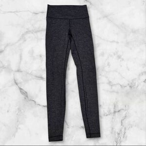 Lululemon Size 4 Gray Wunder Under Leggings